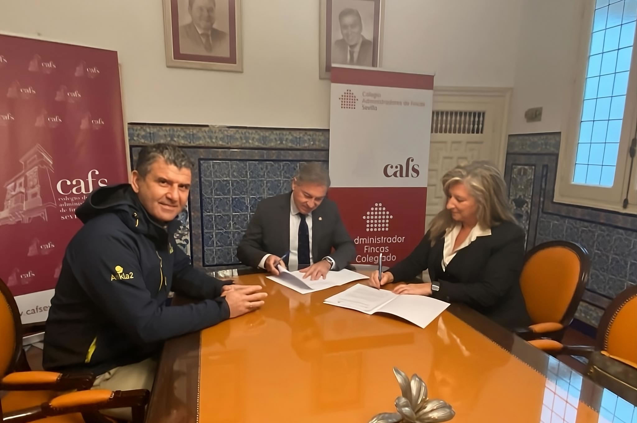 ANKLA2 firma un acuerdo con el Colegio de Administradores de Fincas de Sevilla